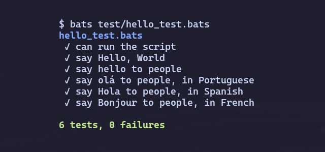 bats output